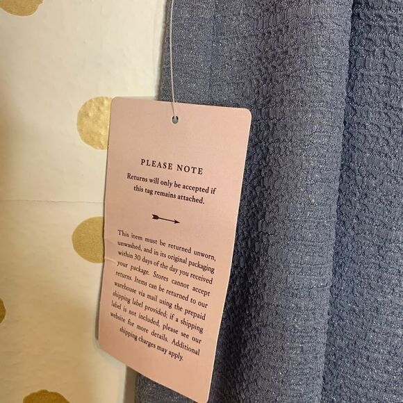 𝅺adrianna Papell BHLDN Hydrangea Idris Dress 12 - Picture 5 of 8